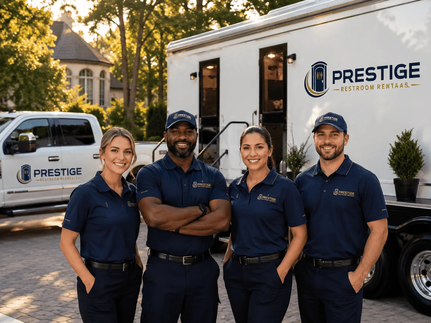 Trusted Luxury Portable Restrooms company in Chester, TX